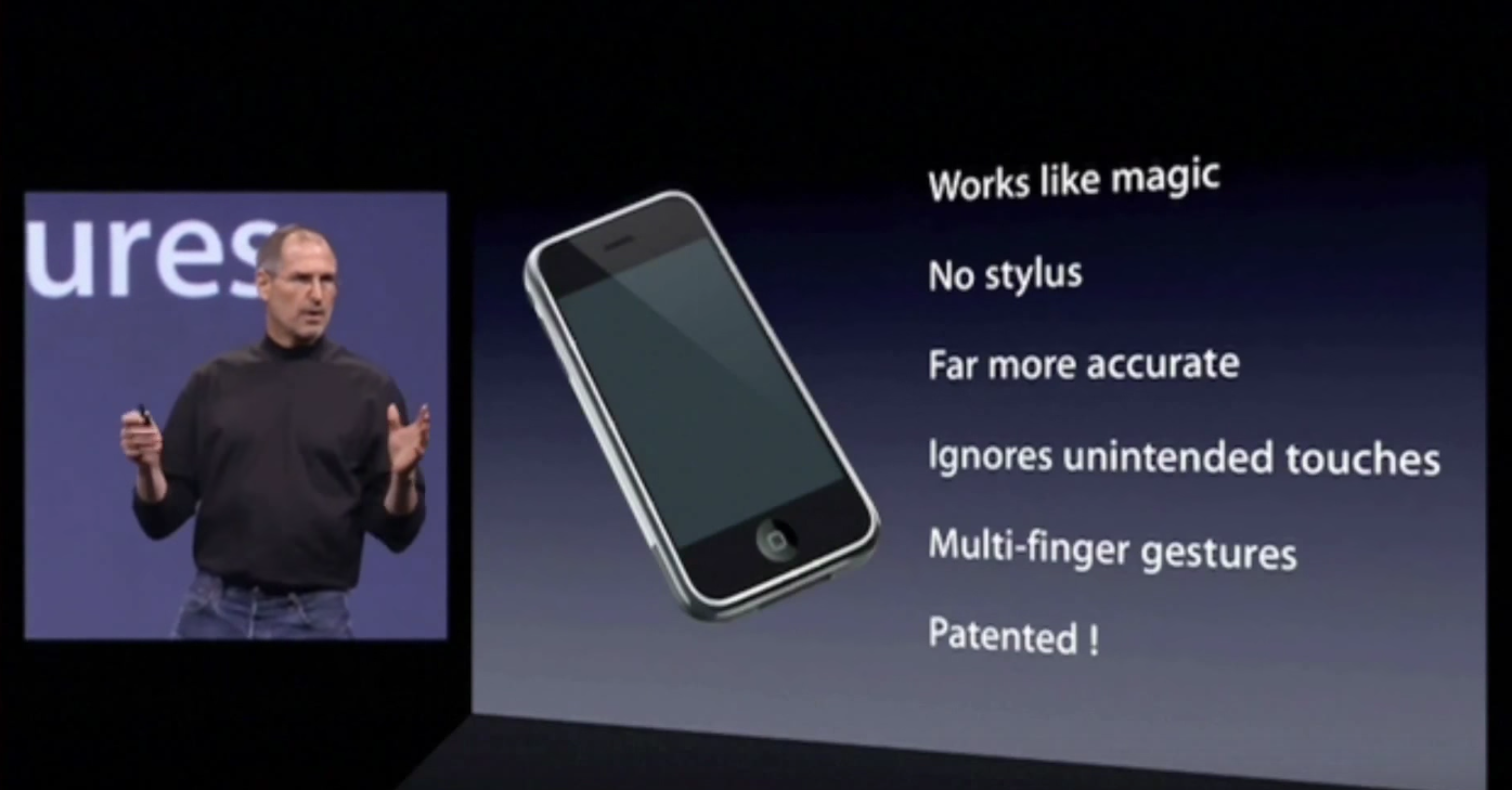 iPhone Steve Jobs 2007