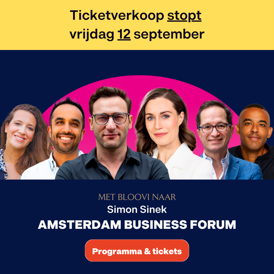 Ga je mee naar Simon Sinek in Amsterdam?