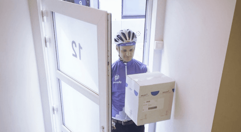 Antwerpse start-up levert als eerste pakketjes bij je thuis, ook als je er niet bent