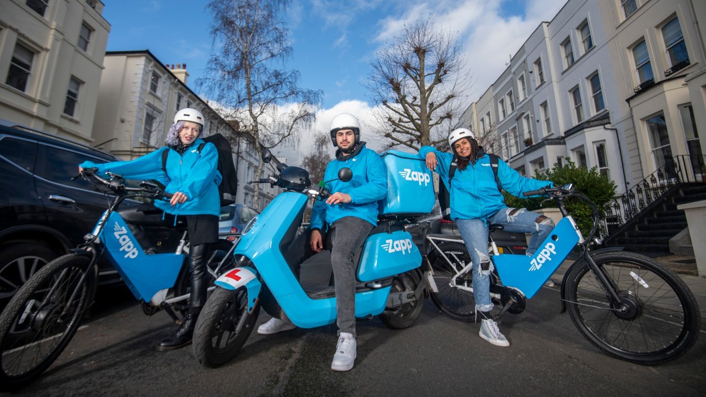 Britse flitsbezorger Zapp haalt 200 miljoen dollar op in Serie B-kapitaalronde