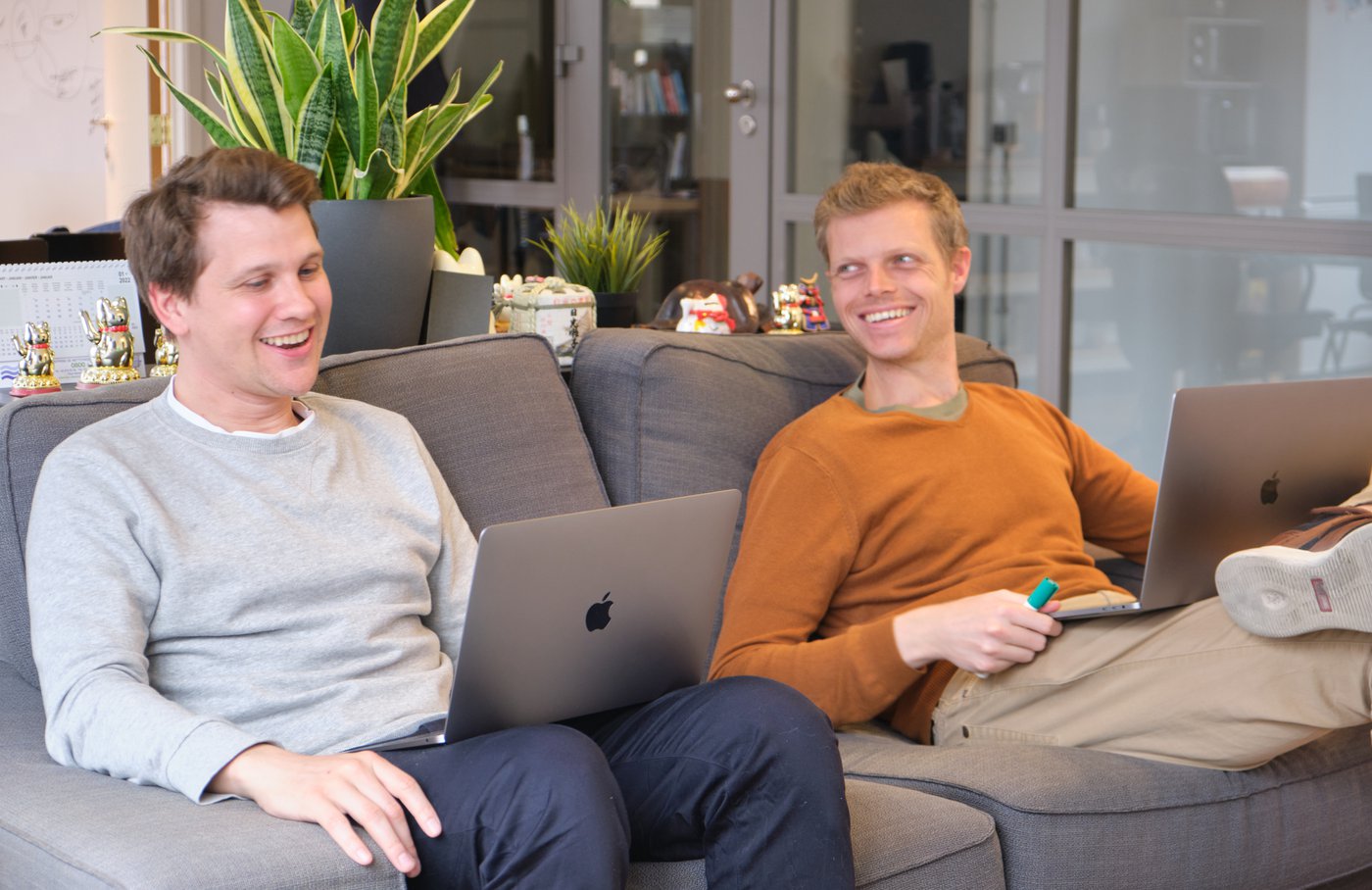 Dit duo vult met tweede start-up een gat in de beleggingsmarkt: “Het is makkelijker werken aan een product dat je zelf ook nodig hebt”