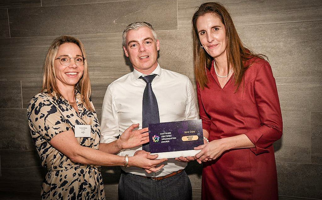Eerste Customer-Centered Organization Awards uitgereikt aan Sint Oda