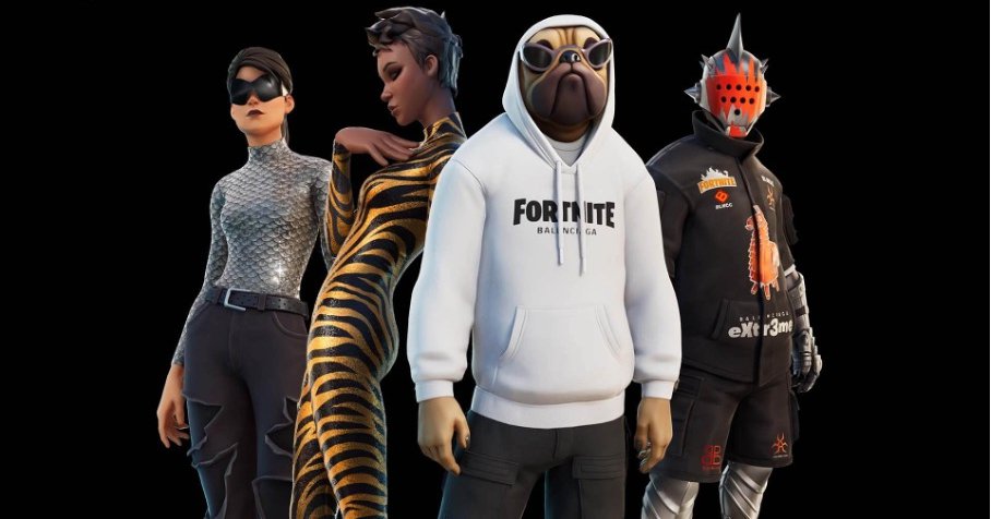 Franse modemerk ontwerpt exclusieve kleren voor Fortnite-personages