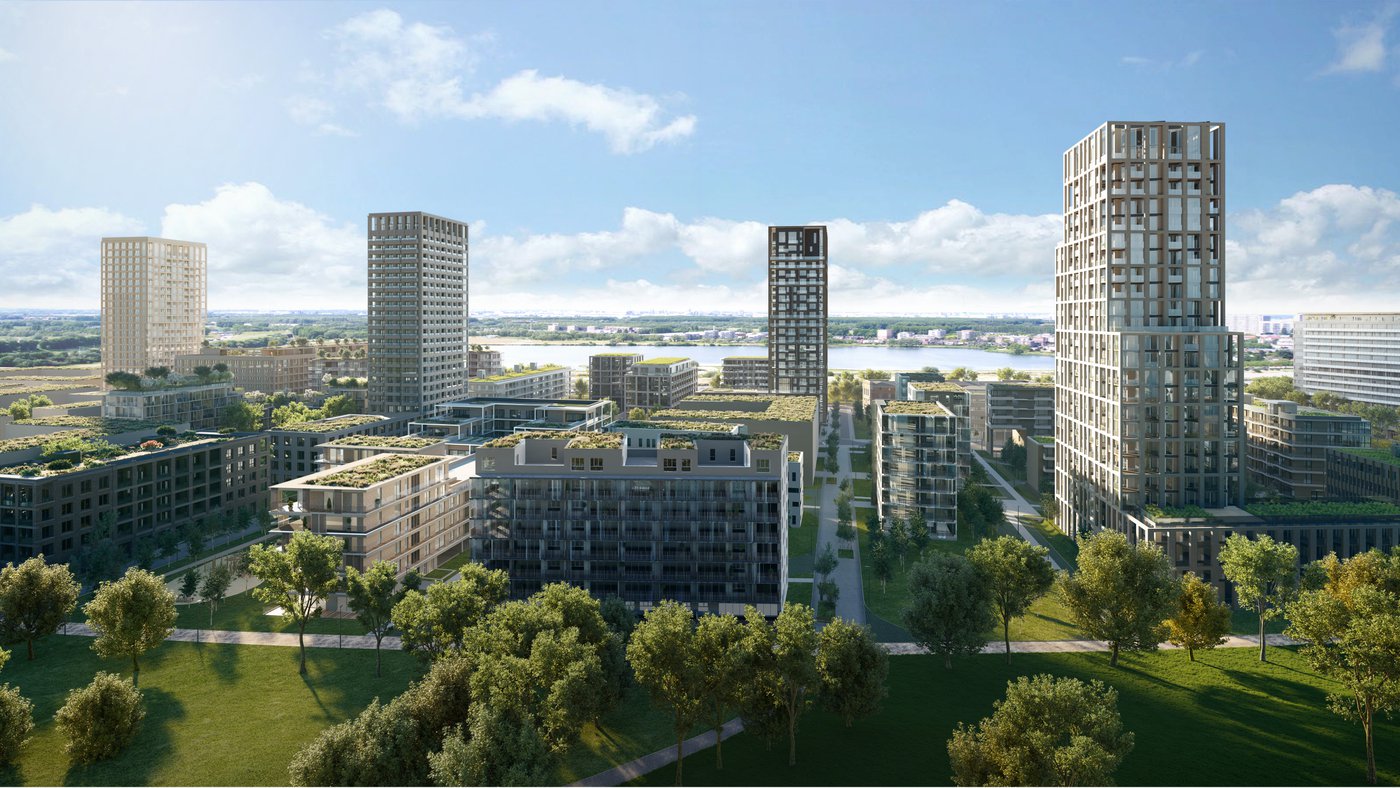 Groen, véél groen: of hoe deze projectontwikkelaar de stadswijk leefbaarder maakt