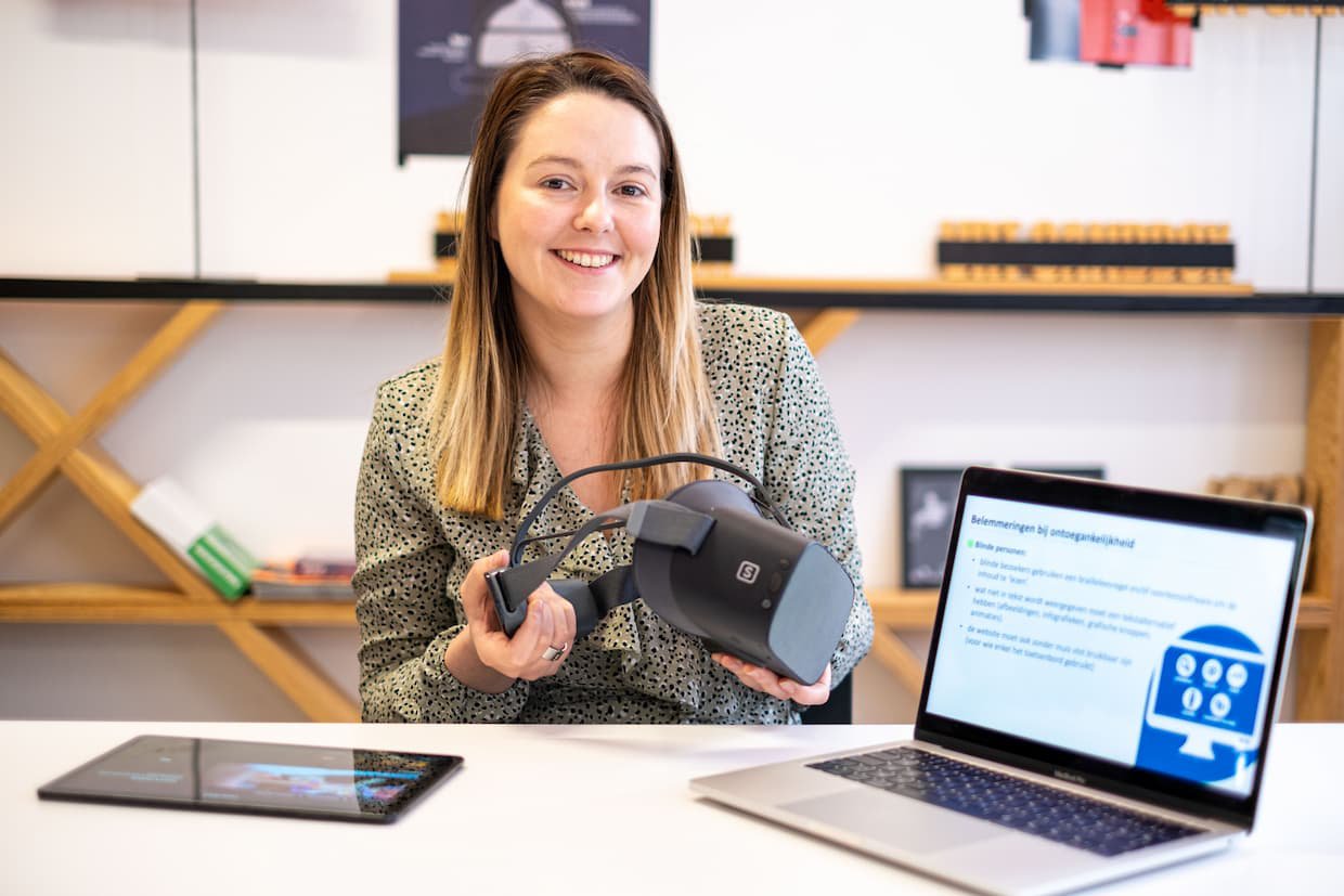 “Heb je al eens gedacht aan de meerwaarde die je kan creëren als letterlijk iedereen je website kan begrijpen en gebruiken?”