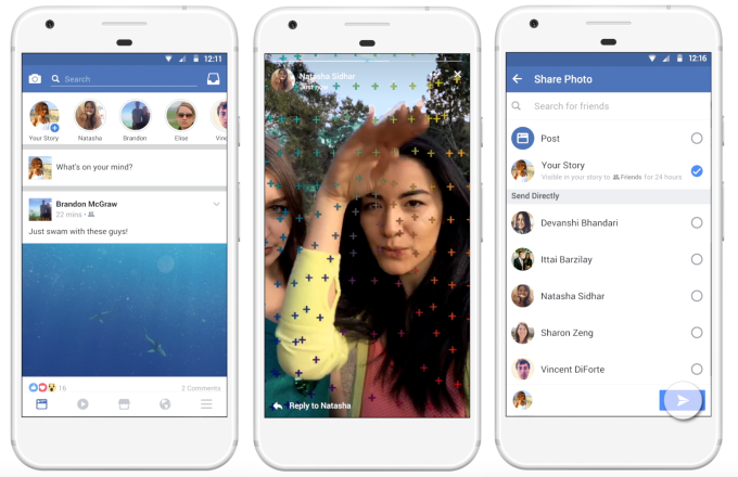 Jup, Facebook kopieert alwéér een feature van Snapchat