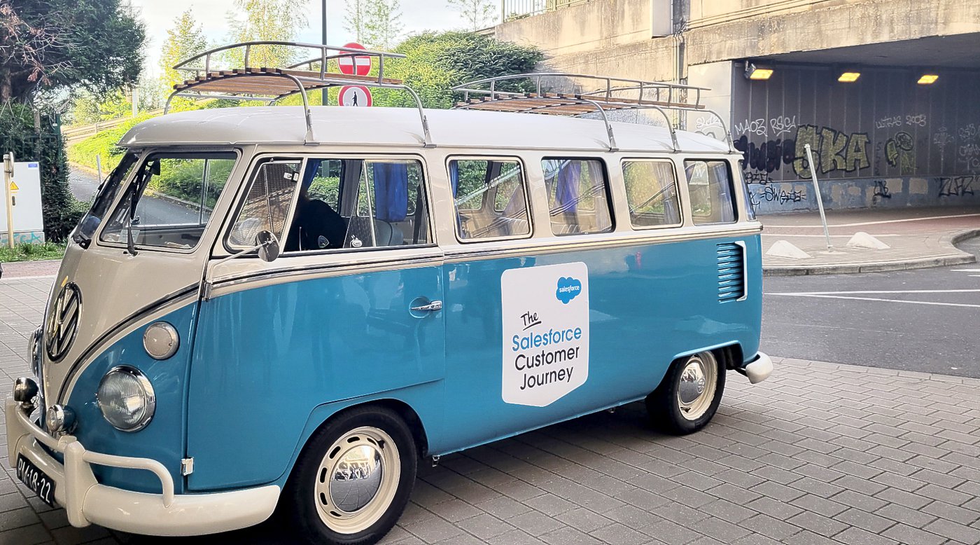 Met de Salesforce-bus op customer journey: “Voor ons is het niet zomaar software, maar een attitude om de klant maximaal te begrijpen”