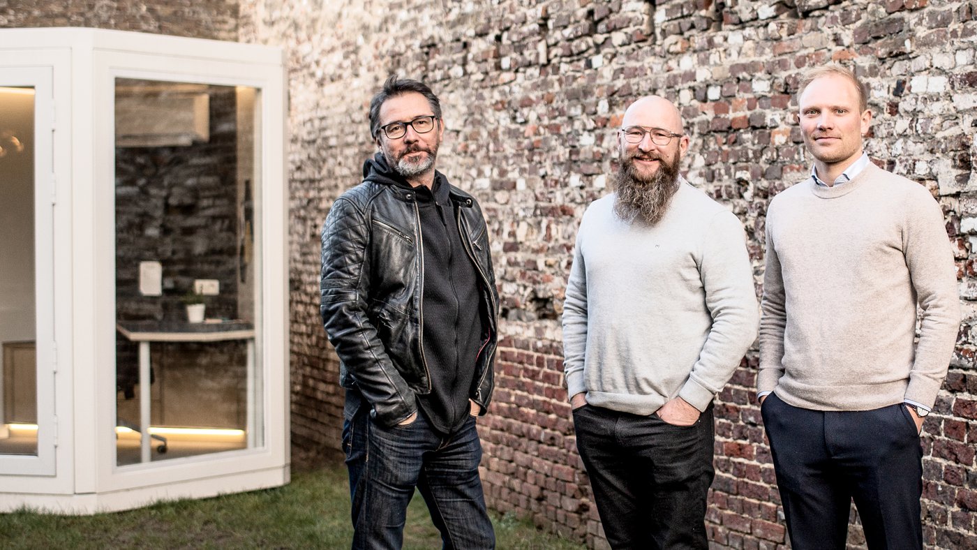 Nieuwe start-up van Jo Caudron bouwt slimme, verplaatsbare office pods