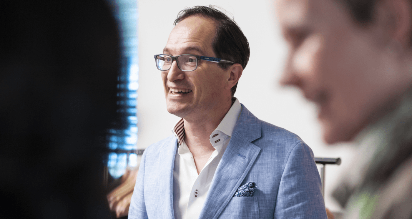 Peter Hinssen: 'Wij zijn allemaal erfgenamen van bange wezels die 200 jaar geleden de grote plas niet durfden oversteken'