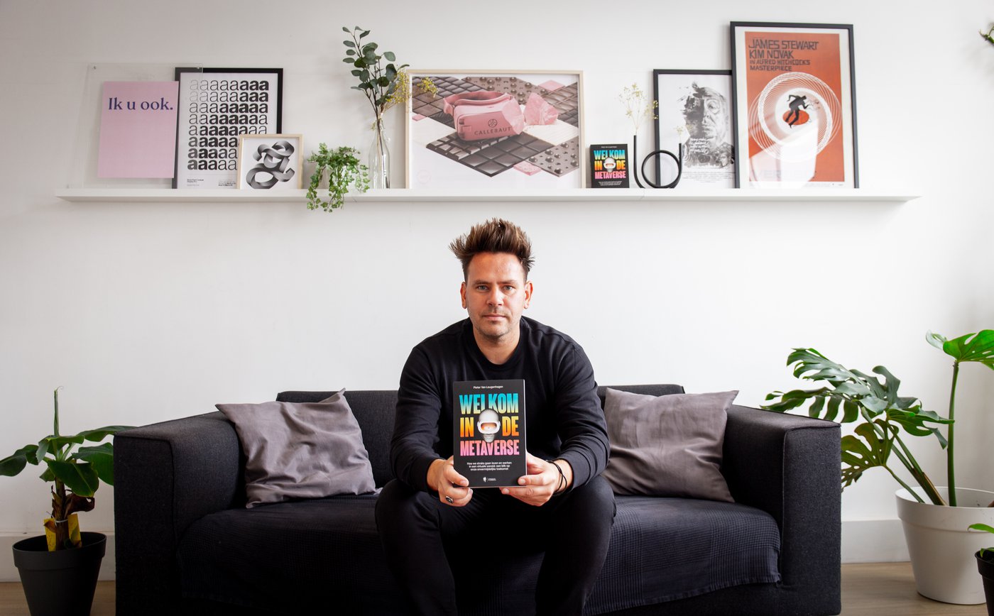 Pieter Van Leugenhagen heet ons welkom in de metaverse: “Als ik met mijn boek een breder publiek kan bereiken, is mijn missie geslaagd”