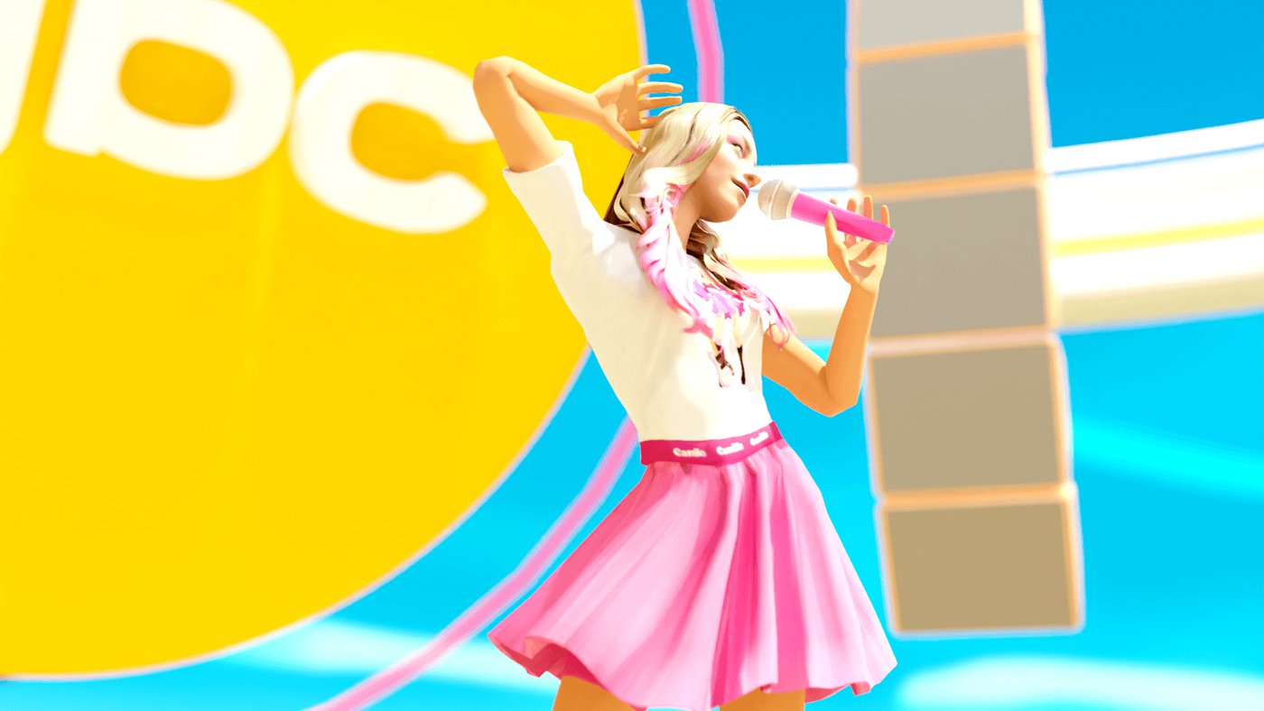 Popster Camille geeft eerste Belgische performance in de metaverse