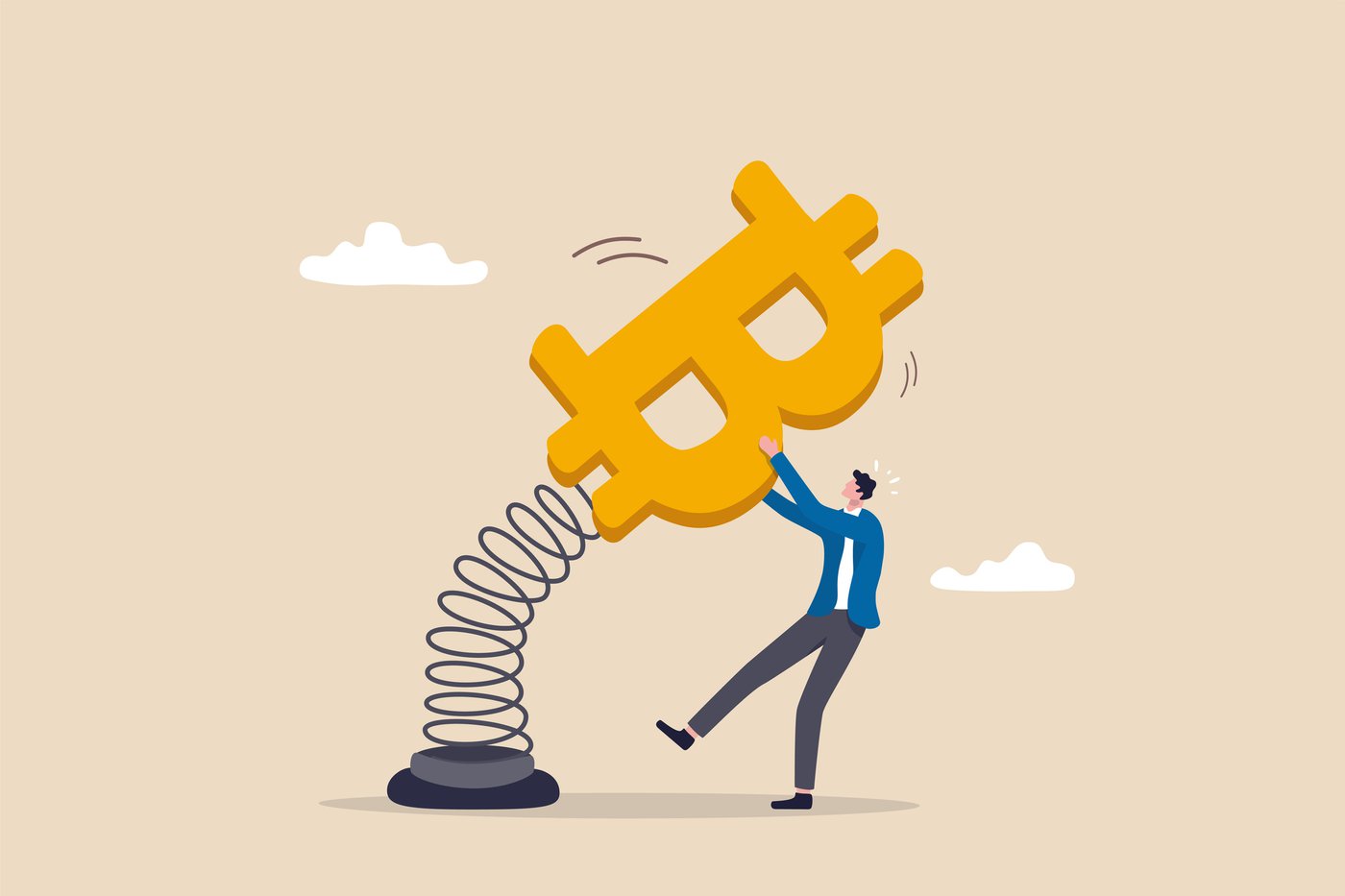 Waarde van bitcoin met meer dan 50% gedaald sinds piek van november