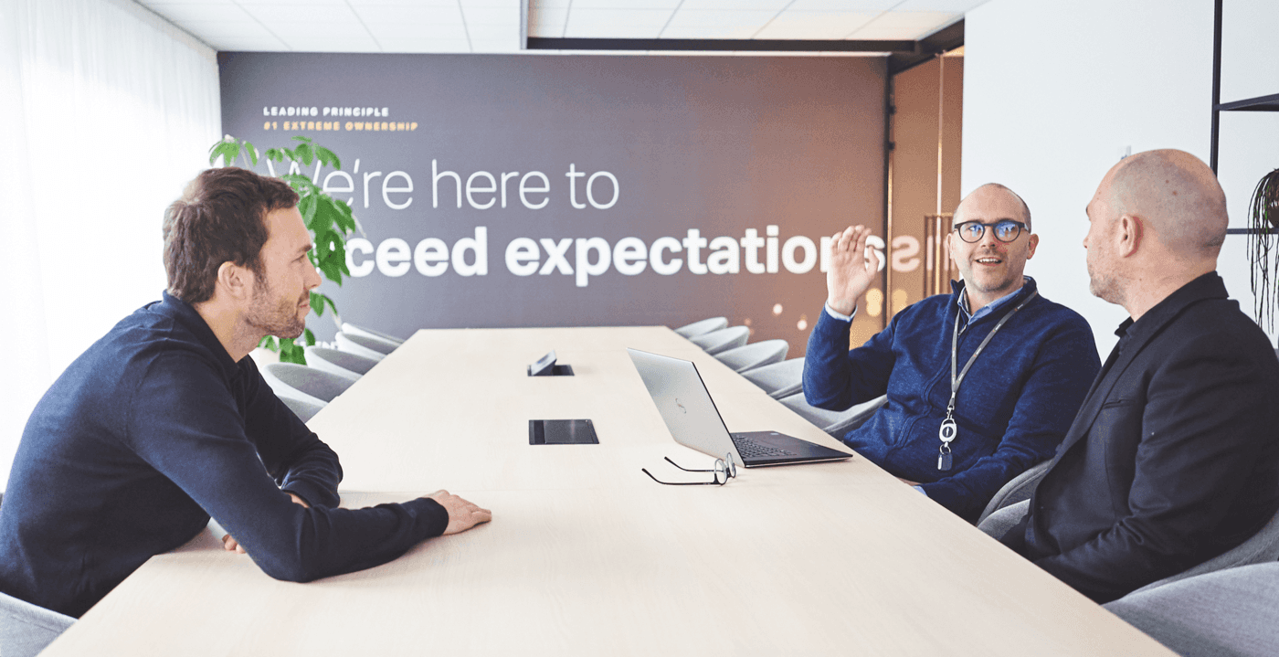 “We hebben al projecten geweigerd omdat er geen match was. Soms kan je ook waarde creëren door ‘neen’ te zeggen”