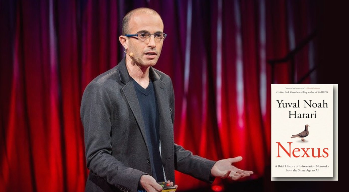 Yuval Noah Harari’s nieuwste boek -Nexus- kort toegelicht
