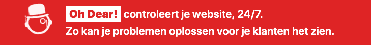 "Je website die down is op het verkeerde moment, dat kan kleine ondernemingen echt maken of kraken”