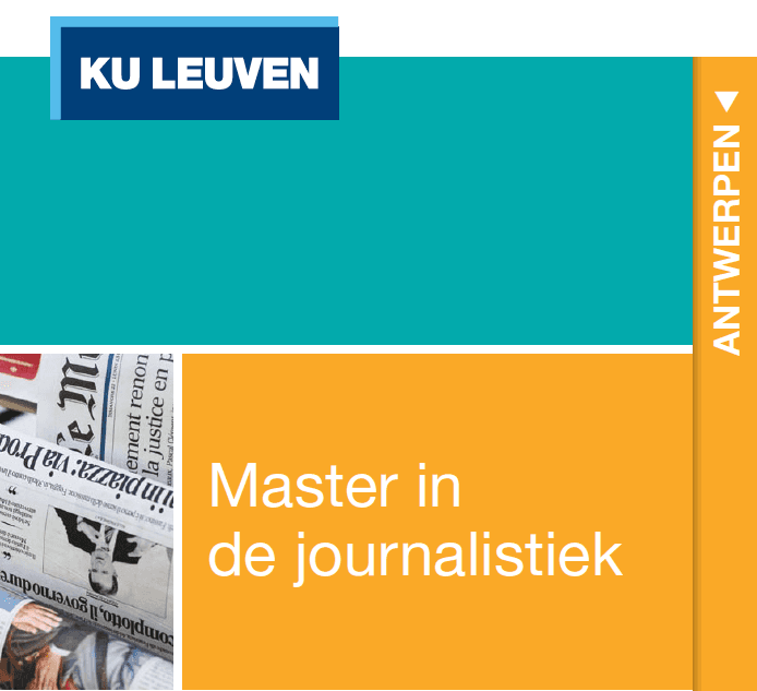 Master Journalistiek KU Leuven (Antwerpen)