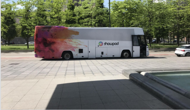 De Showpad bus: Sales & Marketing Leadership tour