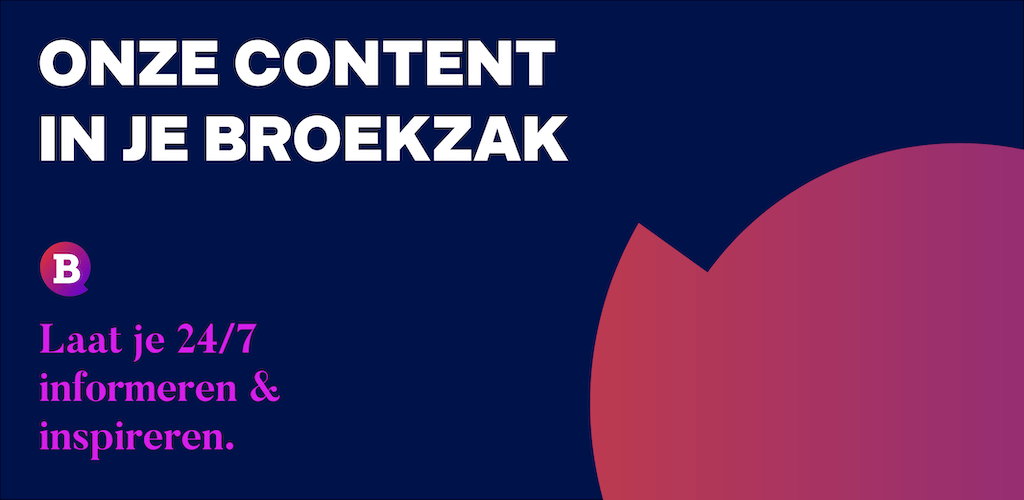 Onze content in je broekzak