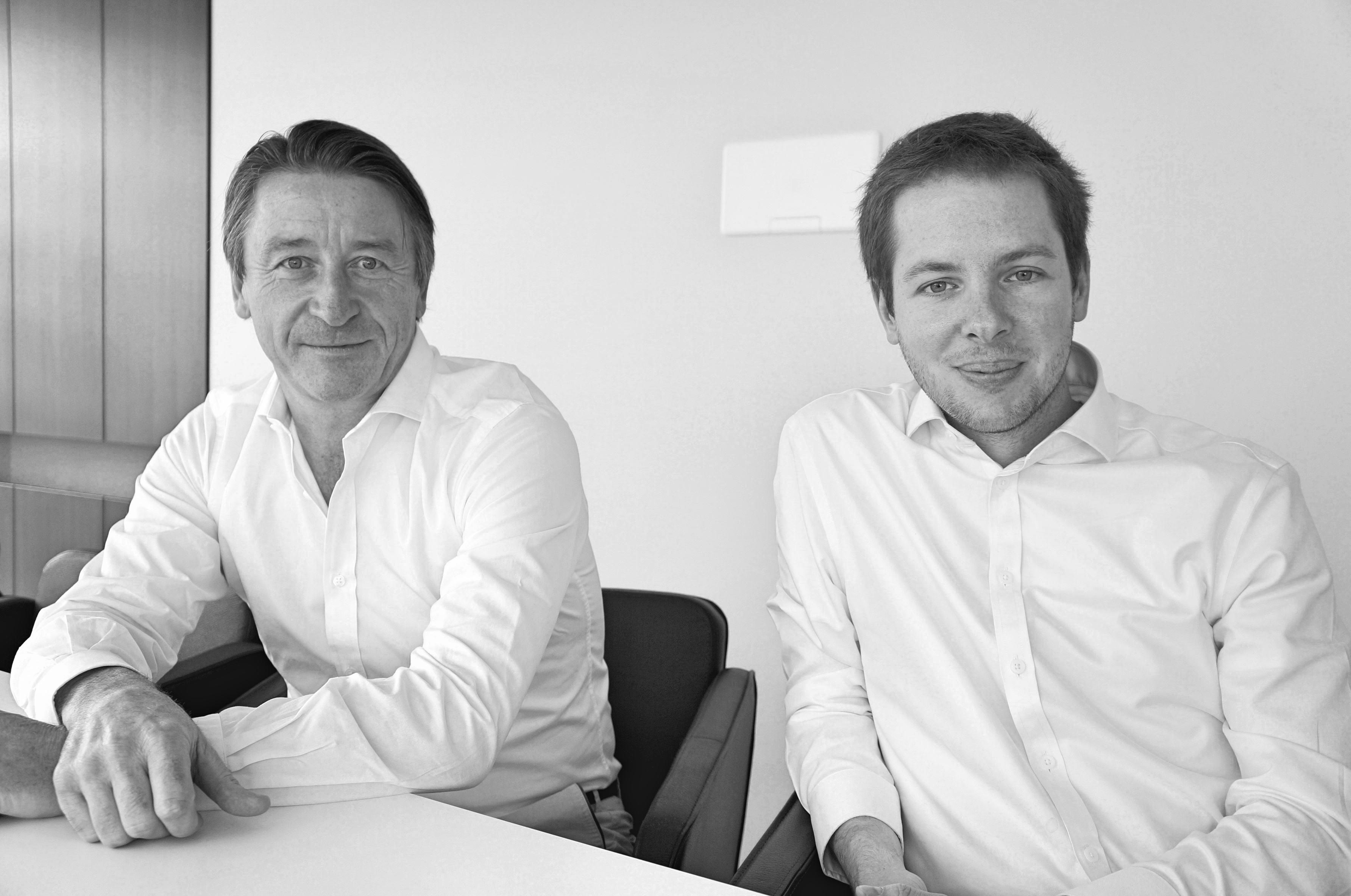 Managing Partner Jean-François Cuylits en Sales Manager Sander Gansbeke