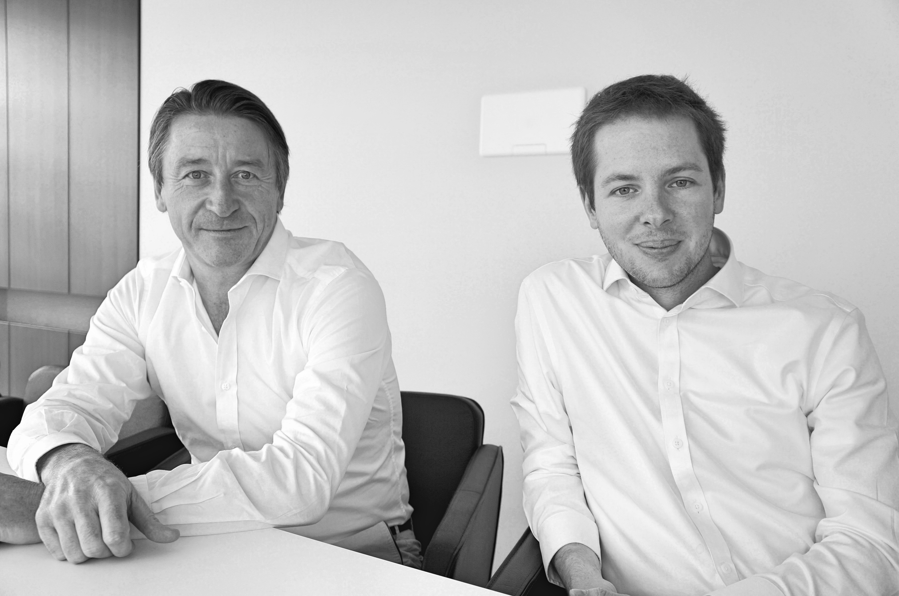 Managing Partner Jean-François Cuylits en Sales Manager Sander Gansbeke
