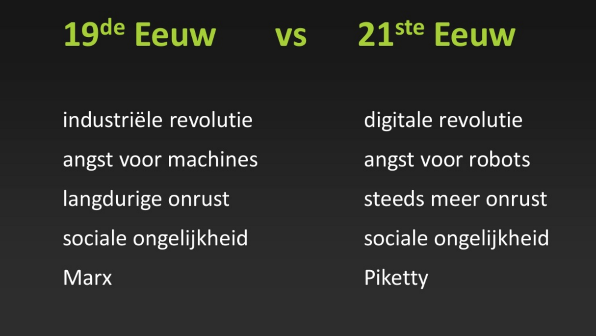 19e eeuw vs 21e eeuw